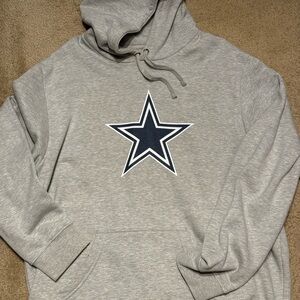 Lamb 88 Fanatics Gray Hoodie with Star Logo
